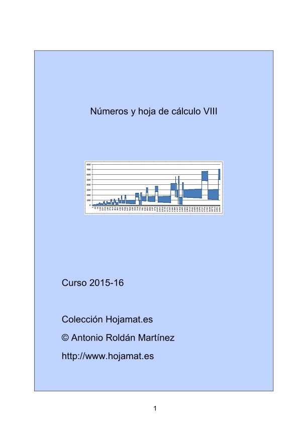 Imágen de pdf Números y hoja de cálculo VIII