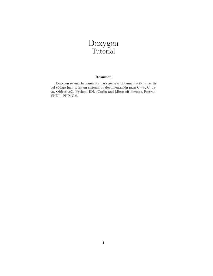Imágen de pdf Doxygen Tutorial