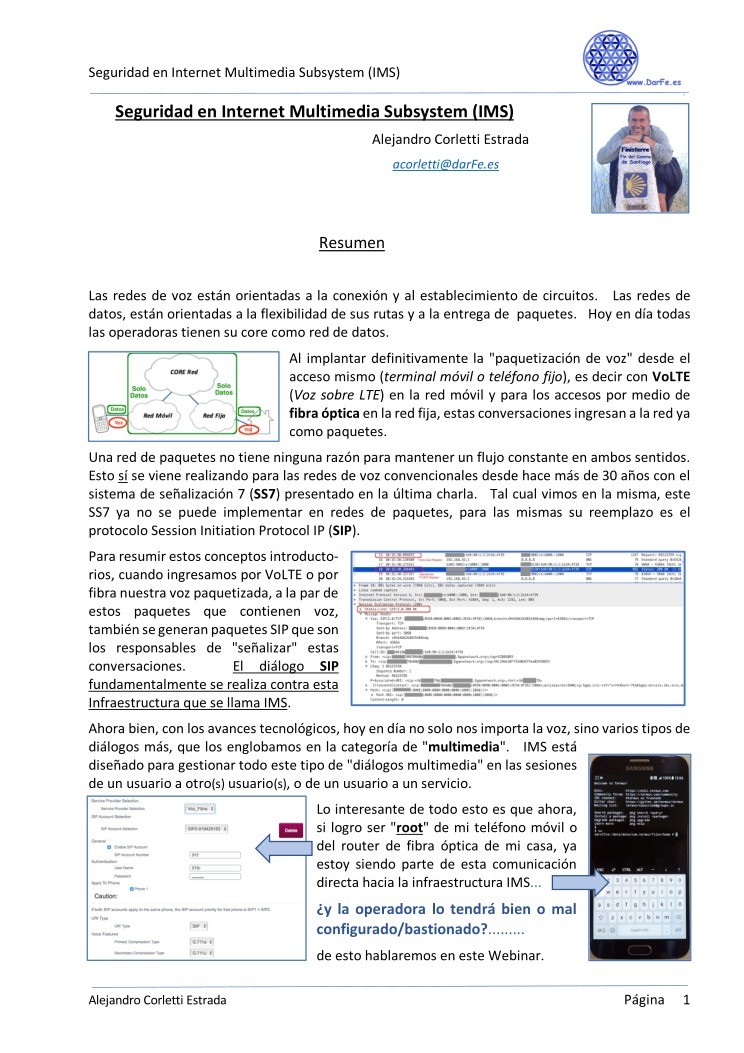 Imágen de pdf Seguridad en Internet Multimedia Subsystem (IMS)
