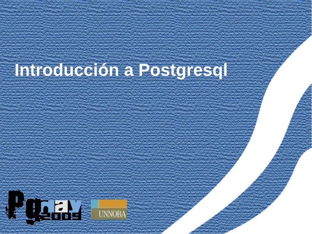 Imágen de pdf Introducción a Postgresql