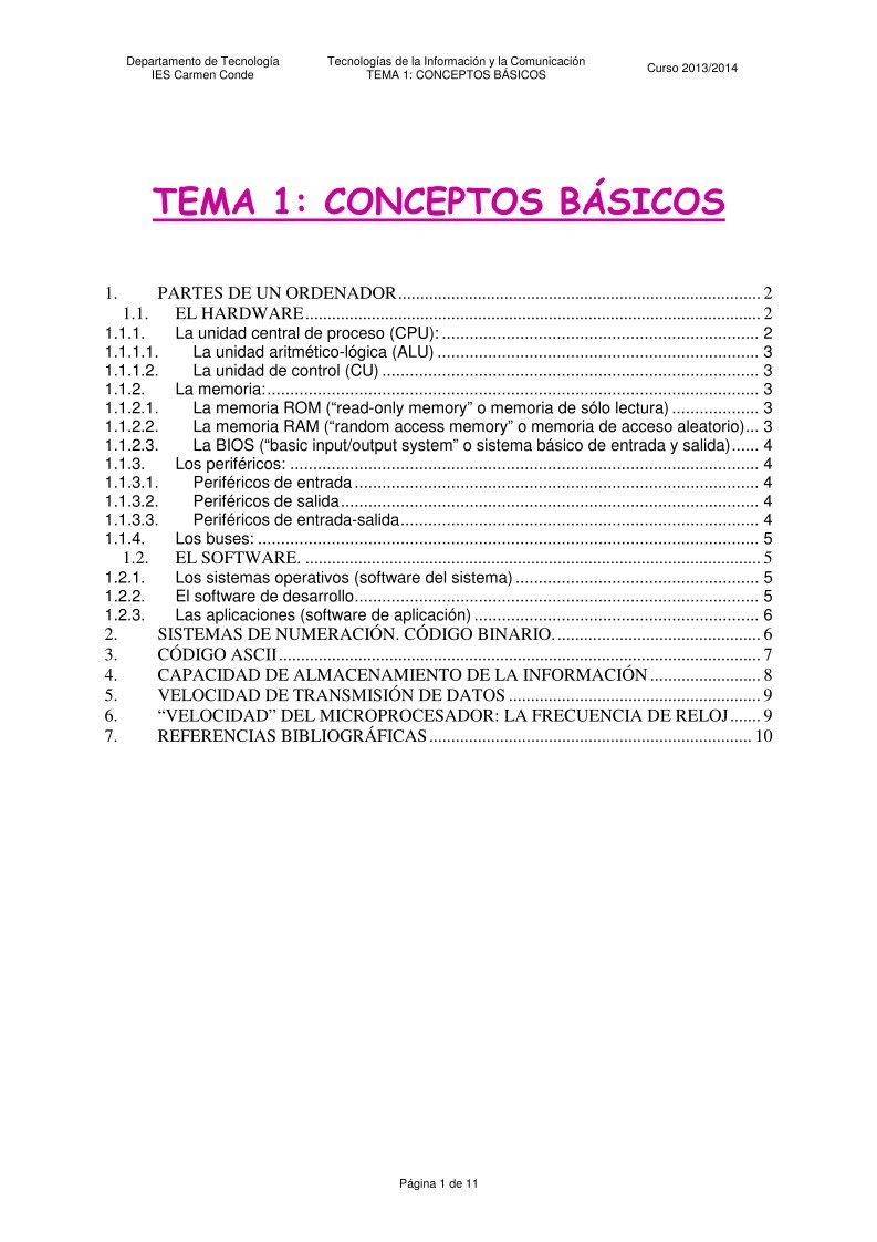 Imágen de pdf Tema 1: Conceptos básicos