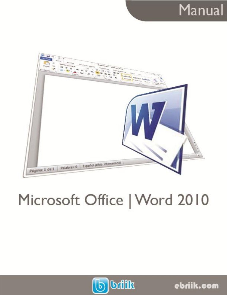 Imágen de pdf Manual Microsoft Word 2010