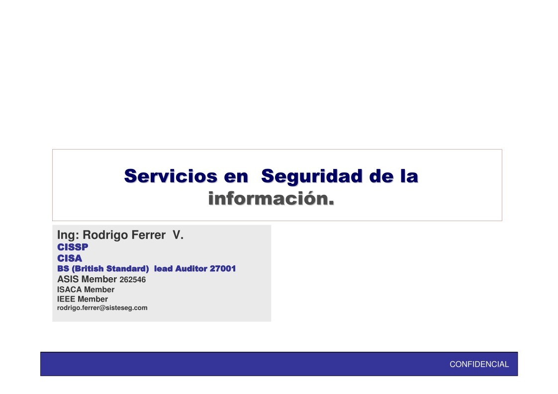 Imágen de pdf Servicios en Seguridad de la información