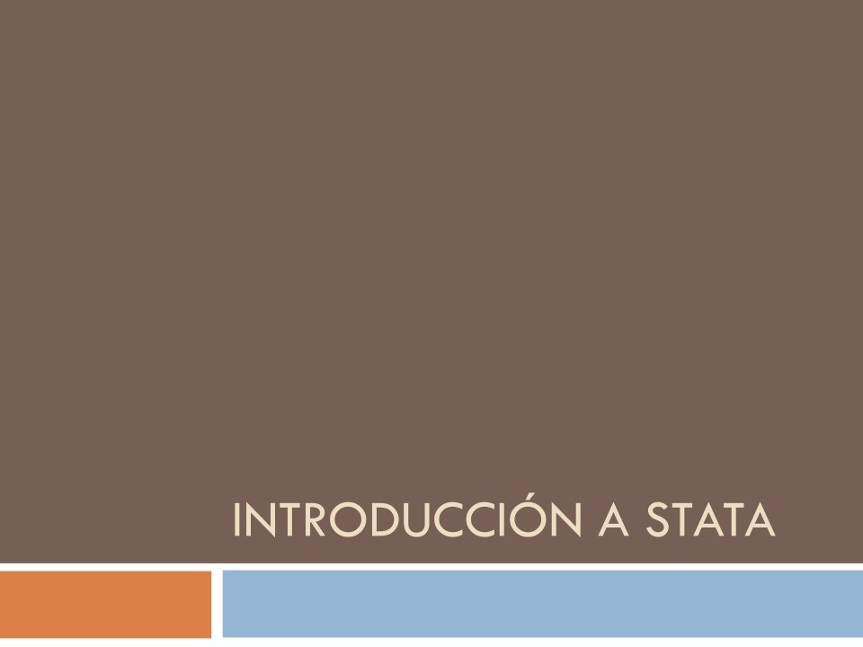 Imágen de pdf Introducción a Stata