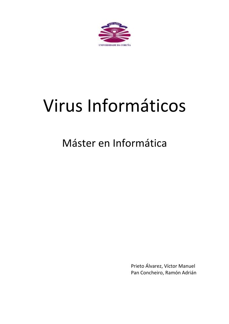 Imágen de pdf Virus Informáticos