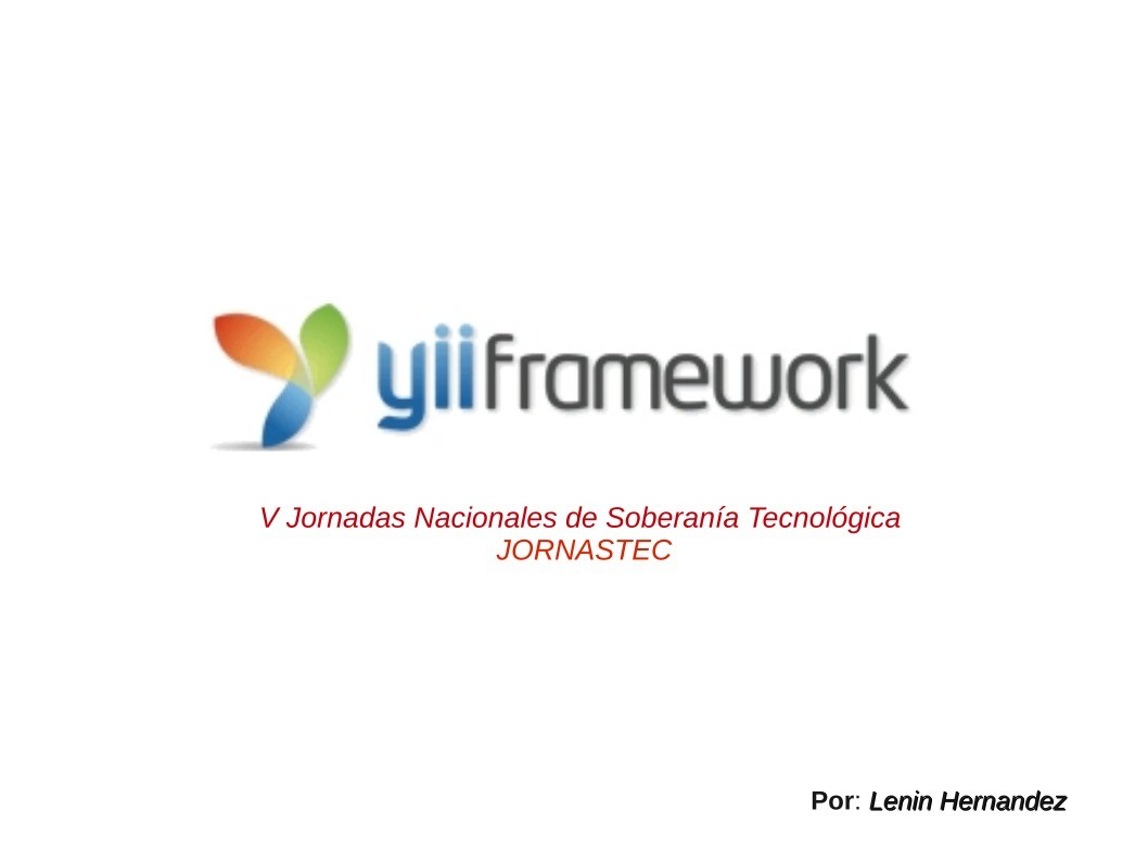 Imágen de pdf yii Framework