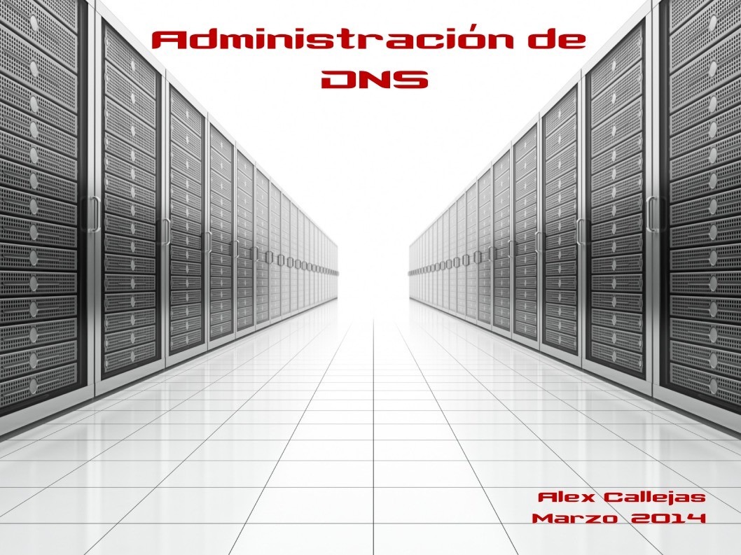 Imágen de pdf Administración de DNS