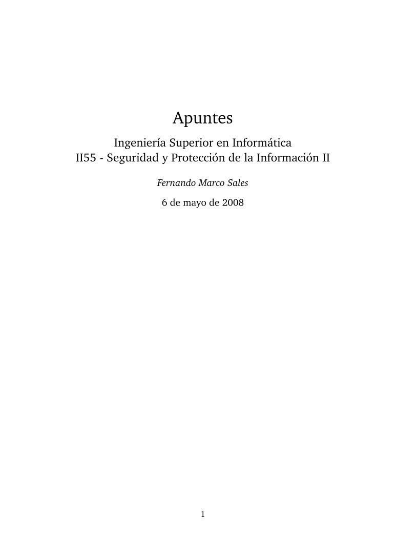 Imágen de pdf II55 - Seguridad y Protección de la Información - Ingeniería Superior en Informática