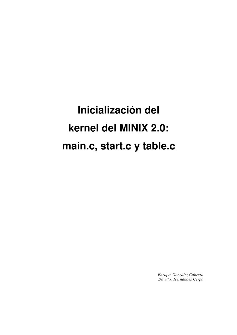 Imágen de pdf Inicialización del kernel del MINIX 2.0: main.c, start.c y table.c