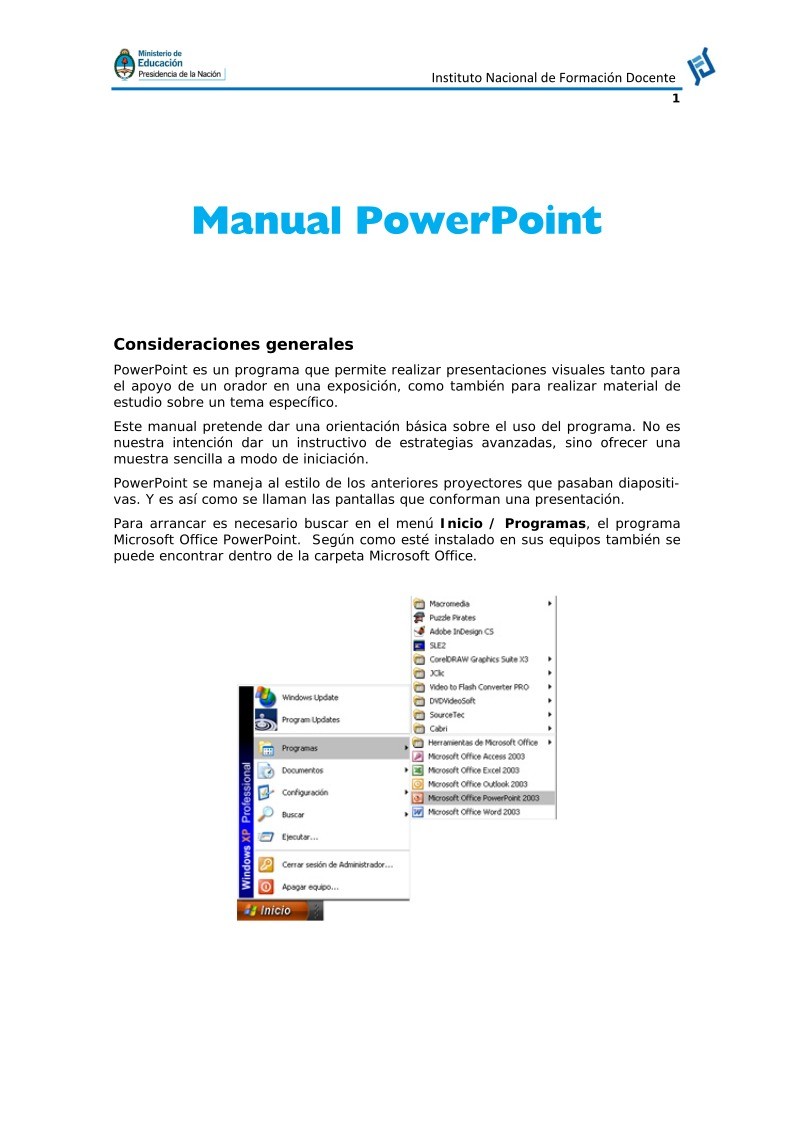 Imágen de pdf Manual Power Point