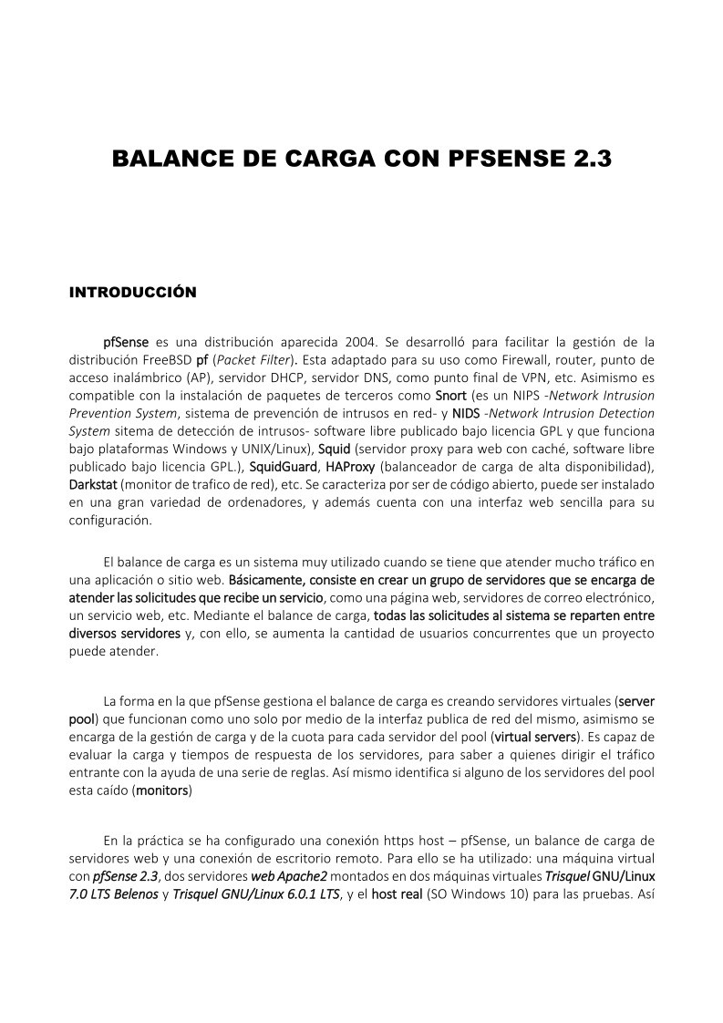 Imágen de pdf Balance de carga con pfSense 2.3