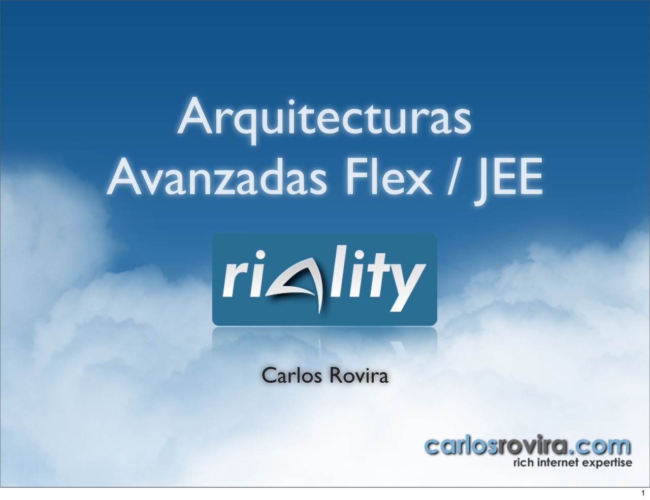 Imágen de pdf Arquitecturas Avanzadas Flex / JEE