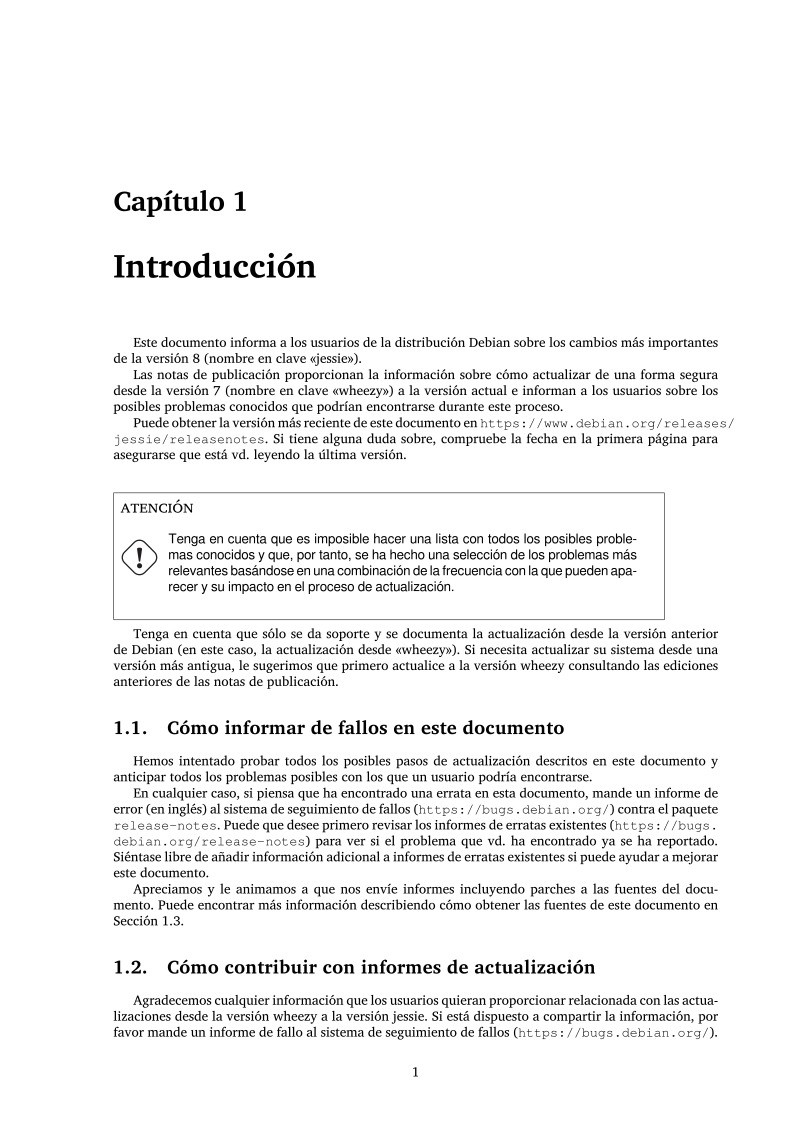 Imágen de pdf Notas de publicación de Debian 8 (jessie), 64-bit little-endian PowerPC