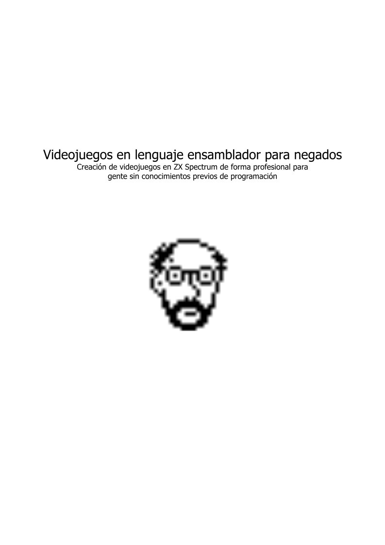 Imágen de pdf Videojuegos en lenguaje ensamblador para negados