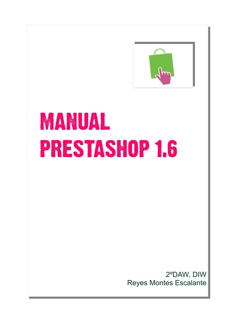 Imágen de pdf Manual Prestashop 1.6