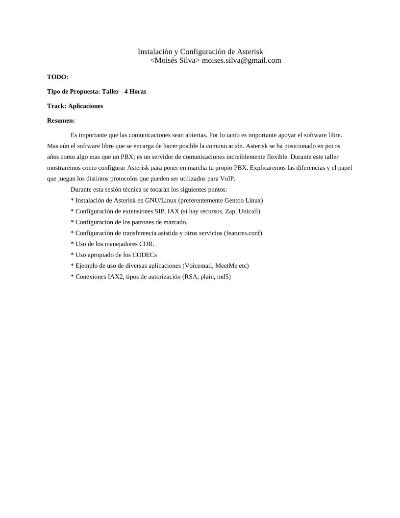 Imágen de pdf Instalación y configuración de Asterisk
