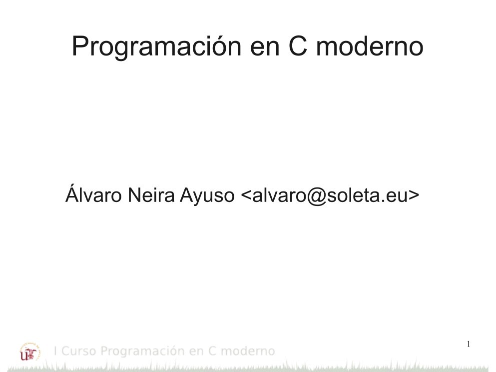 Imágen de pdf Programación en C moderno