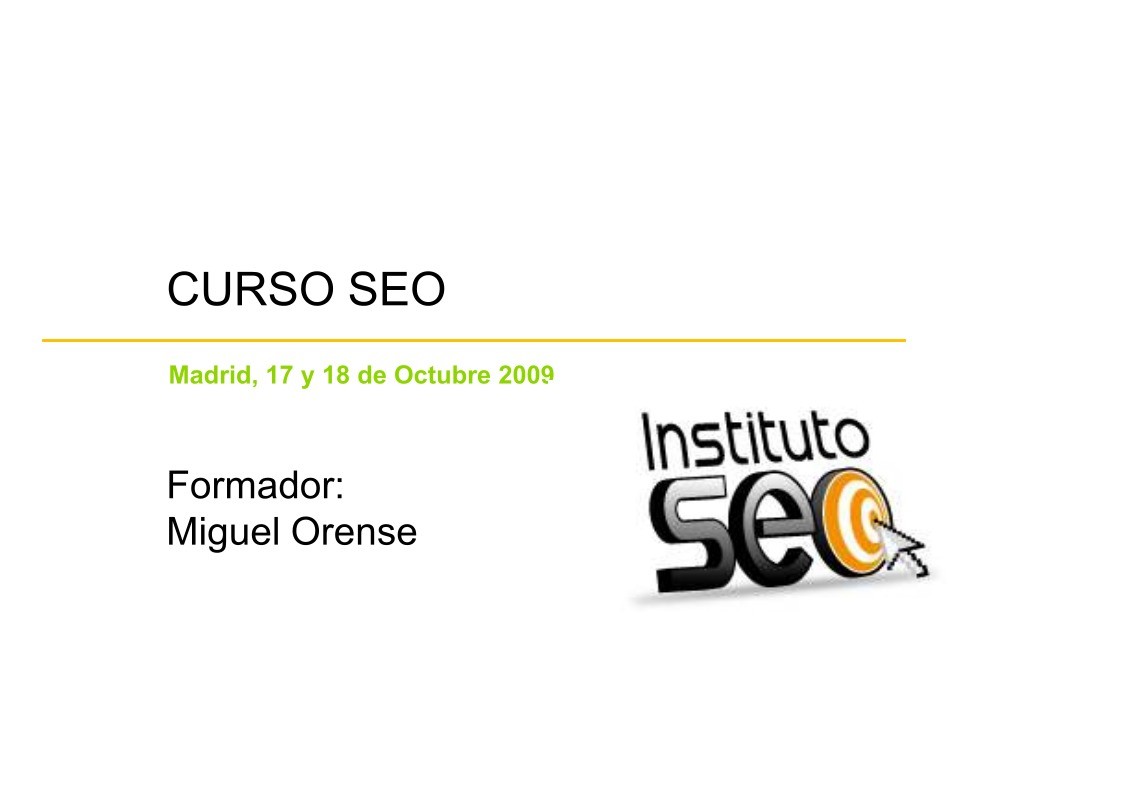 Imágen de pdf Curso SEO