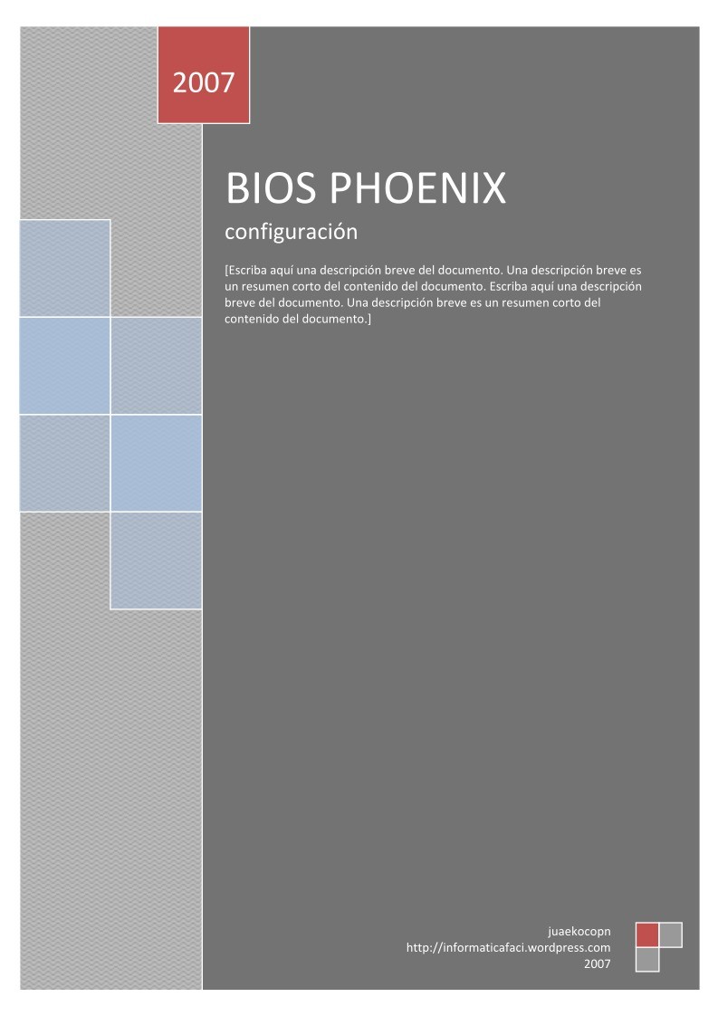 Imágen de pdf BIOS PHOENIX