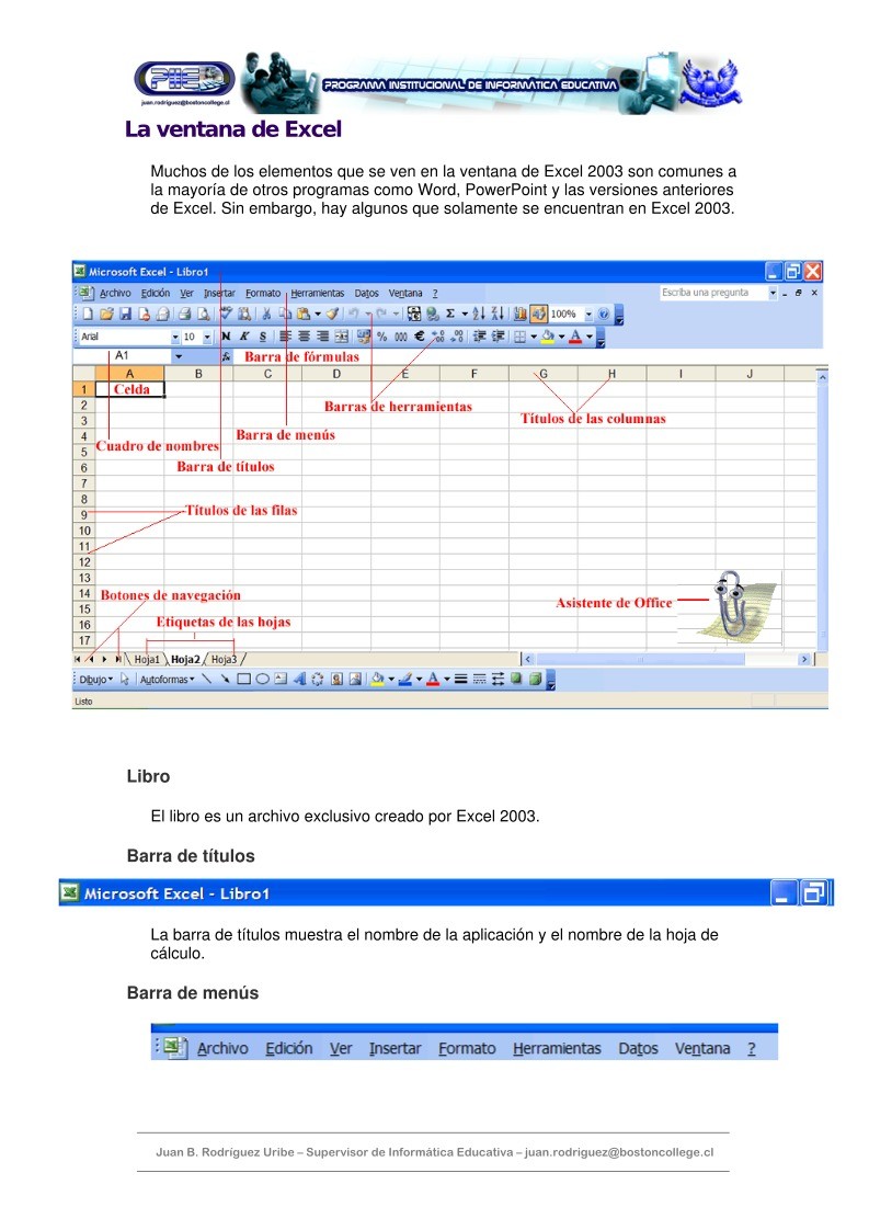 Imágen de pdf La ventana de Excel