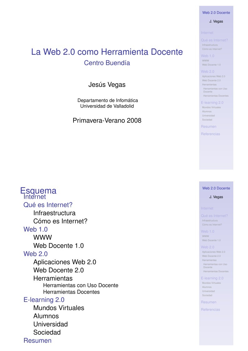 Imágen de pdf La Web 2.0 como Herramienta Docente
