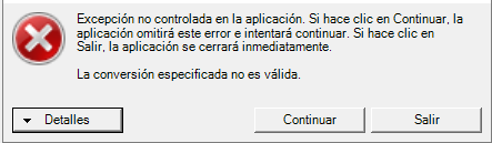 error