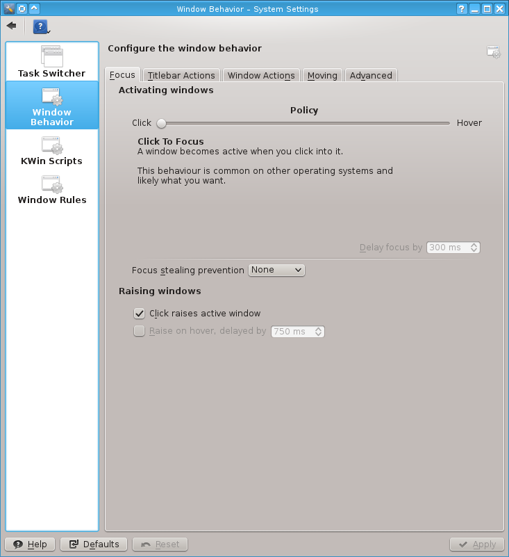 kde-4.10-foco-window-Behavior