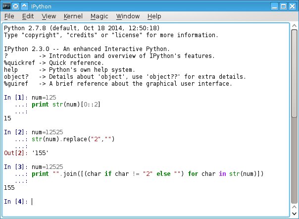 python-eliminar-numero