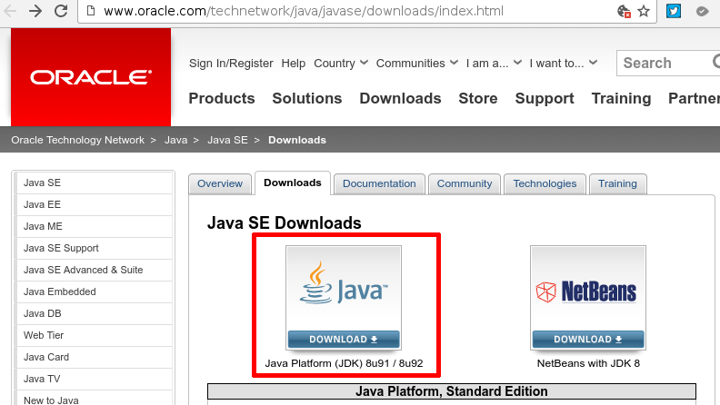 download-jdk-oracle-webpage-1