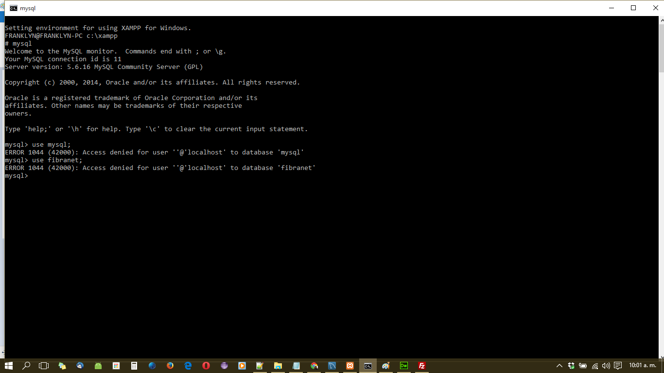 mysql