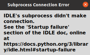 Error-Python