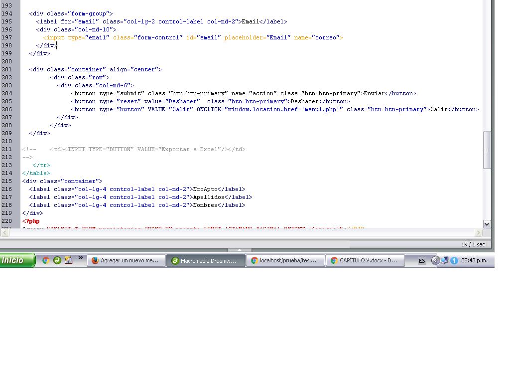 codigobootstrap