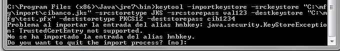 keytool