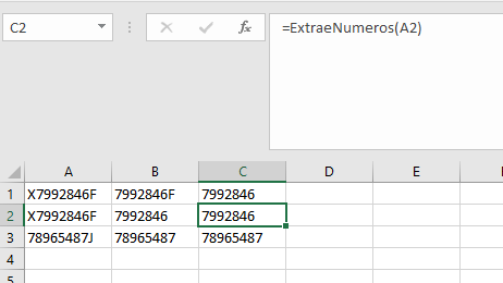 ExtraerNumeroUDF