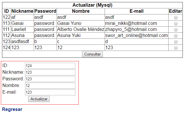 Actualizar-II