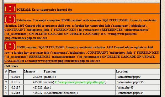 Capturaerrorsql2