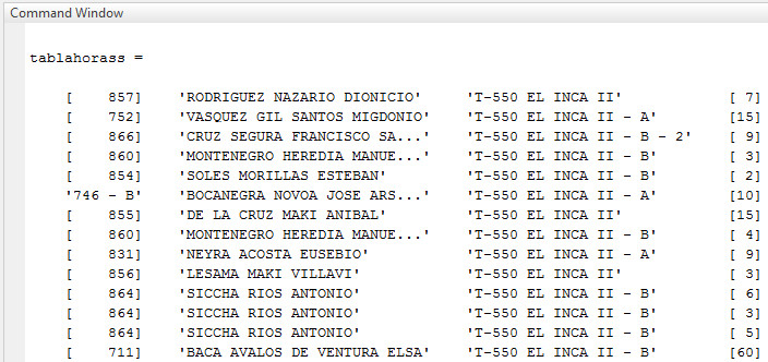 Datos-en-command-window