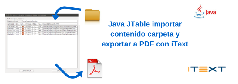 Java-JTable-importar-contenido-carpeta-y-exportar-a-PDF-con-iText