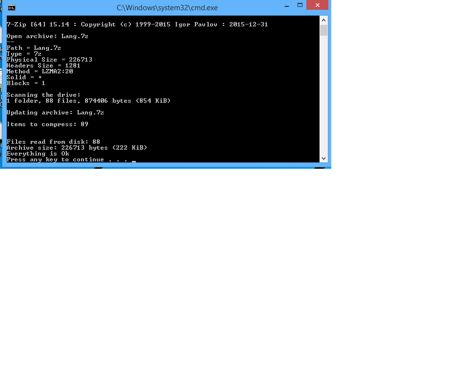 7zip download error