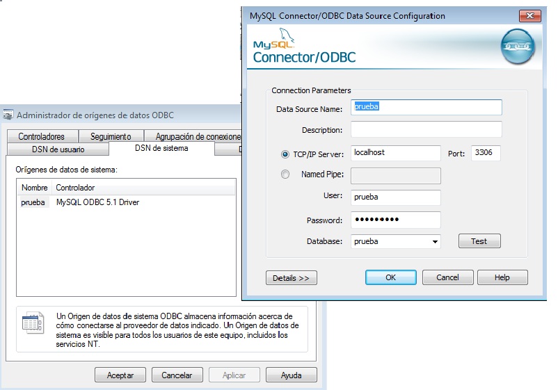Administrador-odbc
