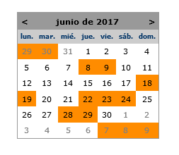 calendario