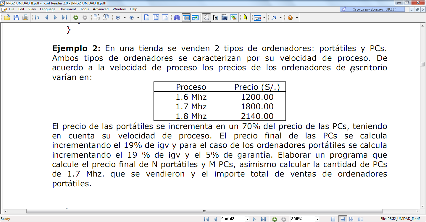 Ejercicio