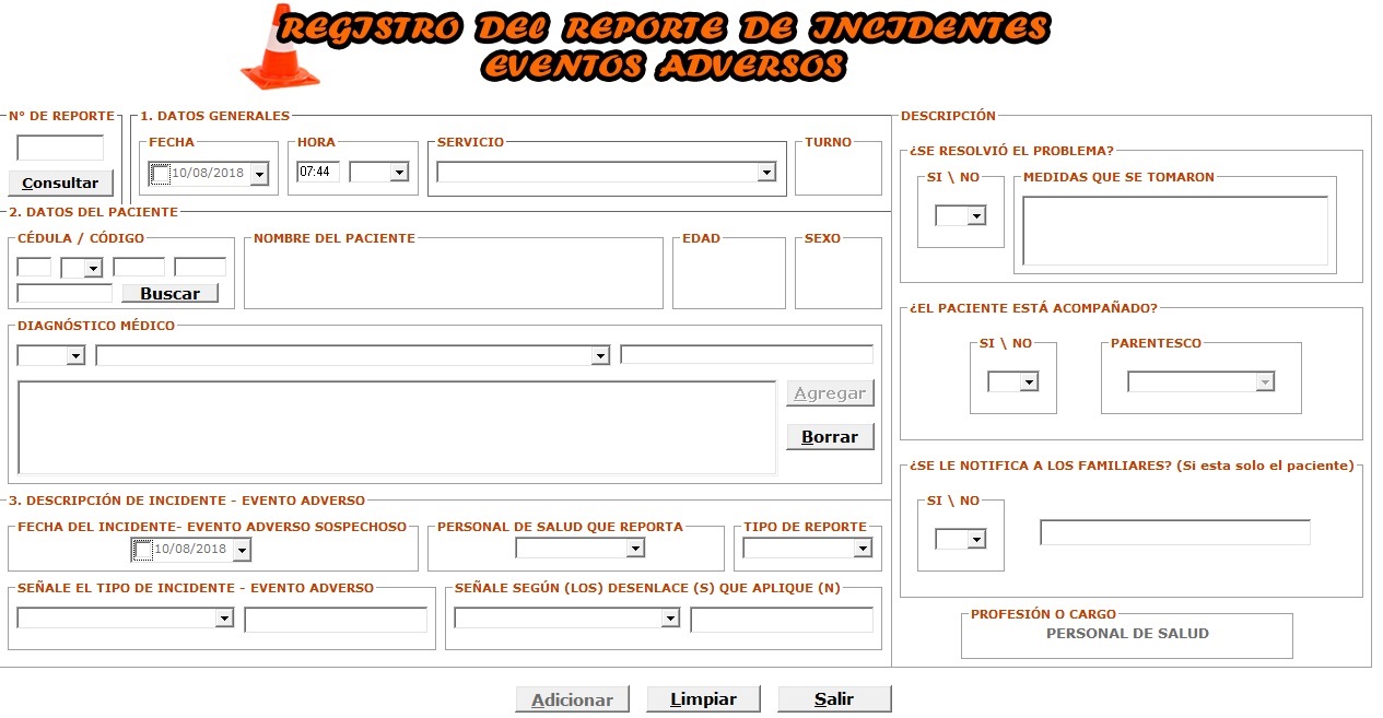 pantala-de-registro