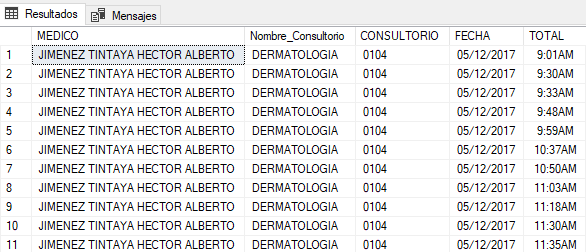 CONSULTA