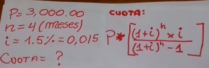 cuota