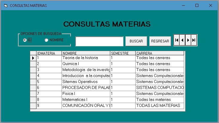 CONSULTAS-MATERIAS