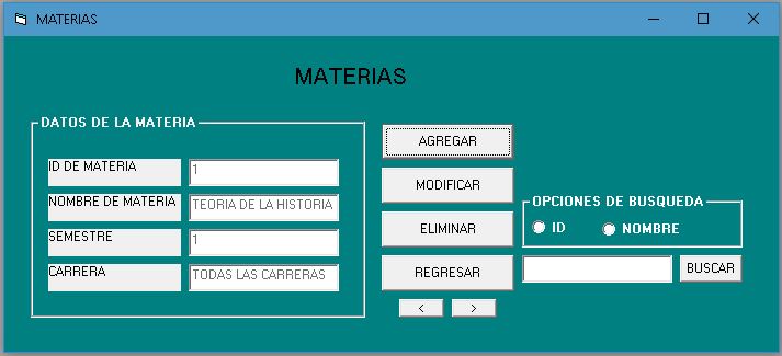 MATERIAS