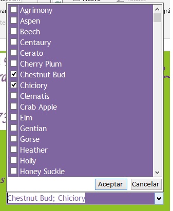listado