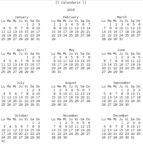 cSharp-calendario