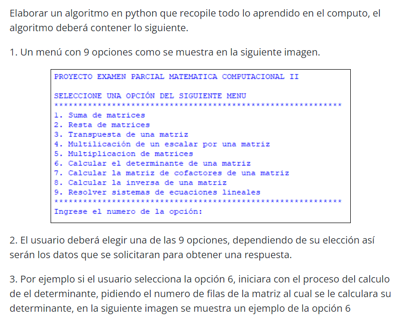 matrices